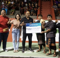 Realizing Ajeg Bali, BPR Lestari Supported Dharma Wacana Activity at Beraban Neighborhood